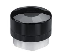 Normcore Distribuidor de café por gravedad de 53,3 mm, nivelador de café con parte superior de corte de cristal con base autonivelante para portafiltros Breville de 54 mm, nivelador distribuidor de