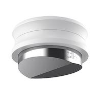 Normcore Herramienta de distribución de café de 58,5 mm, nivelador de espresso con base de hoja en V para portafiltro de café de 58 mm, revestimiento antiadherente blanco, base de hoja en V de acero