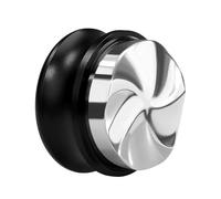Normcore Herramienta de distribución de gravedad de 51 mm, distribuidor de espresso adaptativo por gravedad, herramienta niveladora de café espresso para portafiltro Delonghi de 51 mm, base de 5