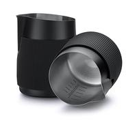 Normcore Jarra de leche sin mango, jarra de vapor para expreso con boquilla redonda, jarra de espuma de leche de acero inoxidable 18/8, antiadherente, jarra de espuma de café con leche - 20 onzas (600