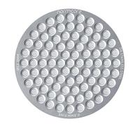 Normcore Pantalla de disco de 53,3 mm, grosor de 0,8 mm, filtro de metal reutilizable para cesta de portafiltro Breville Sage de 54 mm, acero inoxidable 316