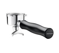 Normcore Portafiltro de doble boquilla de 54 mm con cesto, mango de aluminio anodizado y cestino de 18 g, compatible con máquinas Breville/Sage de 54 mm