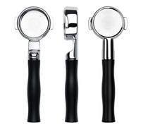 Normcore Portafiltro plano sin fondo E61 de 58 mm con cesta de gotas de alta extracción integrada para máquinas Lelit, ECM, Rocket, Sanremo, Synesso, se adapta a máquinas espresso E61 Group Heads, 22