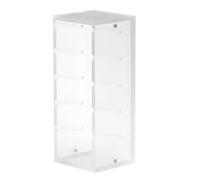 Normcore Soporte de cesta de filtro de espresso de 54 mm, capacidad para 5 cestas de filtro de espresso, soporte acrílico para cestas de portafiltro de 54 mm, transparente esmerilado