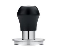 Normcore Tamper de café V4.1 Mini de 57.5 mm, con resorte y retroalimentación de clic, base plana de acero inoxidable 304, compatible con portafiltro Lelit Anna, color negro