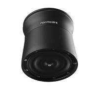 Normcore Taza magnética de 58 mm 2 en 1 - Espresso Dosing Funnel con portafiltros, herramienta dosificadora de café para portafiltros de 58 mm, color negro mate, aluminio anodizado