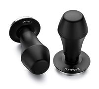 Normcore V4 - Prensador de café de 49,7 mm con resorte, herramienta para baristas, prensador de espresso, compatible con cafetera ROK Espresso, base plana
