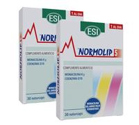 Normolip 5-30 Naturcaps | Fórmula con Arroz Rojo Fermentado, Coenzima Q10 y Policosanoles | Apoyo para Colesterol y Triglicéridos | Sinergia de 5 Componentes Naturales