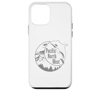 Noroeste del Pacífico PNW Orca Ballena Oregón Washington Carcasa para iPhone 12 Mini
