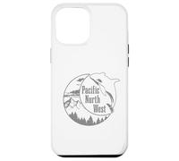 Noroeste del Pacífico PNW Orca Ballena Oregón Washington Carcasa para iPhone 12 Pro MAX