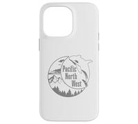Noroeste del Pacífico PNW Orca Ballena Oregón Washington Carcasa para iPhone 14 Pro MAX
