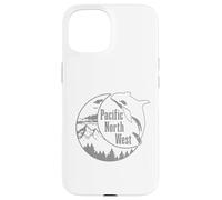 Noroeste del Pacífico PNW Orca Ballena Oregón Washington Carcasa para iPhone 15