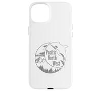 Noroeste del Pacífico PNW Orca Ballena Oregón Washington Carcasa para iPhone 15 Plus