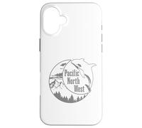 Noroeste del Pacífico PNW Orca Ballena Oregón Washington Carcasa para iPhone 16 Plus
