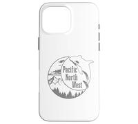 Noroeste del Pacífico PNW Orca Ballena Oregón Washington Carcasa para iPhone 16 Pro MAX