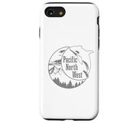 Noroeste del Pacífico PNW Orca Ballena Oregón Washington Carcasa para iPhone SE (2020) / 7/8