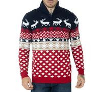 NOROZE Hombres Mujeres Unisexo Prima Novedad Pulóver De Punto Christmas Navidad Suéter Duende Jumpers