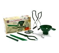 Norpro 599 Canning Essentials en caja, juego de 6 piezas, acero inoxidable, como se muestra