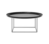 NORR11 Mesa de centro Duke large Lacquered obsidian