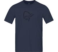 Norrona - Camisetas - /29 cotton viking T-Shirt M's Indigo Night/Sky Cap - Talla L - Azul marino Azul marino L
