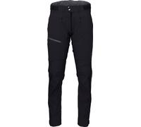 Norrona - Falketind Flex1 Heavy Duty Pants M Caviar Black/Zip Grey de Softshell - Talla S - Negro Negro S