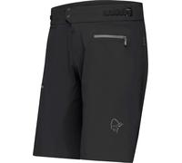 Norrona - Fjora Flex1 Light Shorts M'S Caviar Black de Softshell - Talla M - Negro Negro M