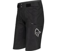 Norrona - Fjørå Gore-Tex Pro Shorts M'S Caviar de Nylon - Talla M - Negro Negro M