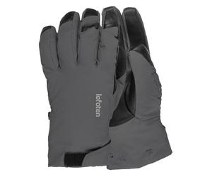Norrona - Guantes de esquí - Lofoten Dri1 Primaloft170 Short Gloves Phantom - Talla M - Gris Gris M