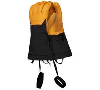 Norrona - Guantes de esquí - Lofoten Gore-Tex Thermo200 Long Gloves Kangaroo de Softshell - Talla L - Amarillo Amarillo L