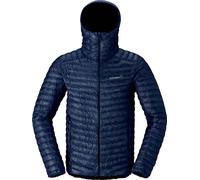 Chaqueta de plumón para hombre Norrona trollveggen down800 super light Hood Talla: XL / Color: azul oscuro