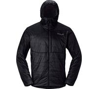 Norrona - Ropa de senderismo - Falketind Thermo40 Zip Hood M Caviar Black - Talla L - Negro Negro L