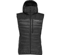 Norrona - Ropa de senderismo mujer - Falketind Down750 Vest W Caviar Black para Mujer - Talla XS - Negro Negro XS