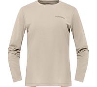 Norrona - Ropa de senderismo mujer - Femund Tech Long Sleeve W'S Oatmeal para Mujer - Talla S - Beige Beige S