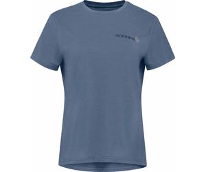 Norrona - Ropa de senderismo mujer - Femund Tech T-Shirt W'S Vintage Indigo blue para Mujer - Talla M - Azul Azul M