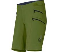 Norrona - Ropa MTB - Fjora Flex1 Tech Shorts M Pesto de Softshell - Talla L - Verde Verde L