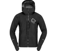 Norrona - Ropa MTB - Fjora Gore-Tex Pro Jacket M Caviar Black - Talla L - Negro Negro L