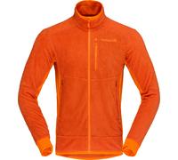 Norrona - Ropa para esquí de travesía - Falketind Warm1 Active Jacket M Gold Flame Exuberance - Talla M - Naranja Naranja M