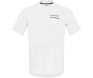 Norrona - Ropa para trail running - Senja Equaliser Lightweight T-Shirt M'S Snow White de Lana - Talla M - Blanco Blanco M