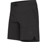 Norrona - Ropa para trail running - Senja Flex1 9" Shorts M'S Caviar de Nylon - Talla L - Negro Negro L