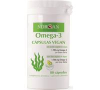 Norsan Omega-3 Cápsulas Veganas 80caps
