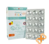 NORSAN OMEGA-3 KIDS GOMITAS De Fresa Y Limón Con Vitaminas 120