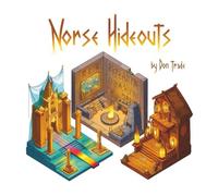 Norse Hideouts: Cozy Norse Mythology Coloring Book For Adults And Teens| 8.5x8.5 Inches, 205 Page Print| 105 Coloring Pages... Gift For Vacations, Holidays And Free Time (Part of: Tiny Times Coloring)