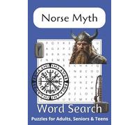 Norse Myths Word Search Puzzle Book: Word searches with Easy to Read Print about Norse myth, vikings, Scandinavian culture and more | 6x9 inches, 110 ... … Gift for Vacations, Holidays and Free Times