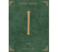 Norse Rune Journal | Rune Word: Isa (ᛁ) - Stillness & Focus | Motivational Lined Notebook | 8.5x11 in Paperback: Master the Power of Pause! 160 Lined ... - Perfect for Mindfulness & Deep Focus