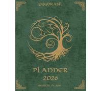 Norse Sacred Symbols 2026 Planner - Yggdrasil Edition | Paperback | 8.5x11: Tree of Life Symbol from Norse Myth | Connect with Balance, Wisdom & the Nine Realms
