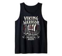 Norse Viking Mythology Warrior Runes Valhalla Odin Raven Camiseta sin Mangas