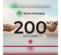 Norsk Folkehjelp Donation Gift Card 200 NOK Key - NORWAY