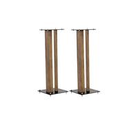 Norstone Soporte para Altavoces Stylum, Estable, de Metal, soporta hasta 50 kg, Precio por par (lápiz 2 (60 cm), Roble (decoración)
