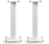 Norstone Stylum - Soporte para altavoces (metal, soporta hasta 50 kg, 2 unidades, 50 cm), color blanco mate