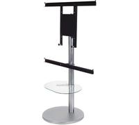 Norstone Tiblen SB Soporte TV y Barra de Sonido VESA hasta 700 Negro/Plata